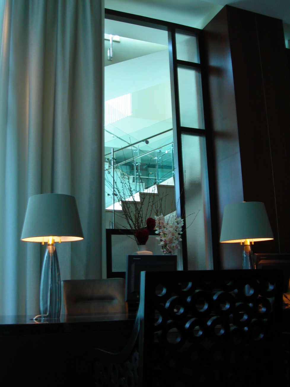 Office Window Stairs